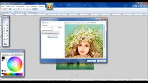 Графический редактор Paint.net. Обрезка фото. Как быстро обрезать фото.