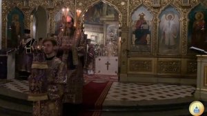 Пюхтицкая чудотворная икона Успения Божией Матери в Александро-Невском кафедральном  соборе.