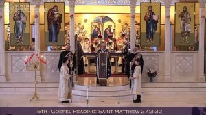 Twelve Passion Gospels on Holy Thursday in the Greek Orthodox Church (April 22, 2022)