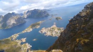 Reinebringen Lofoten Hike / Подъем на Рейнебринген