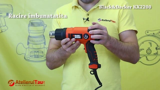Suflanta cu aer cald Black&Decker KX2200 - AtelierulTau.ro - Wunder Haff смотреть онлайн