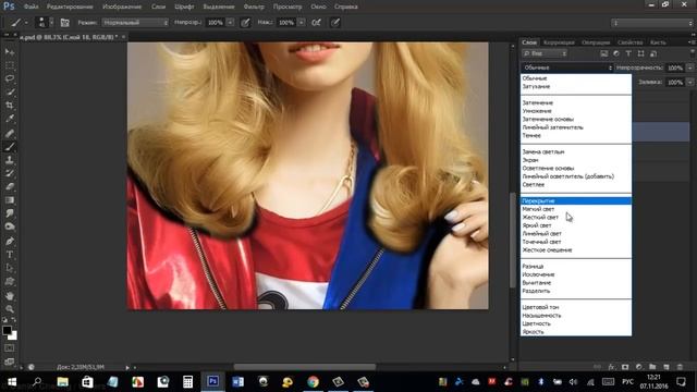 Создаем образ Харли Квинн в Фотошоп. Часть 1. Одежда и прическа