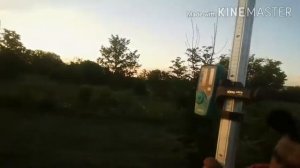Отмечаем ноль на земельном участке