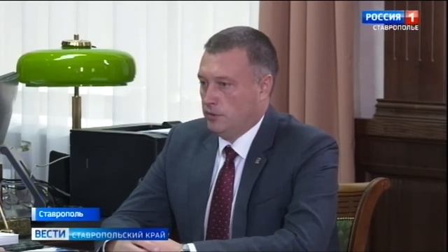 Губернатор Ставропольского края Владимир Владимиров провел рабочую встречу с Андреем Соколовым