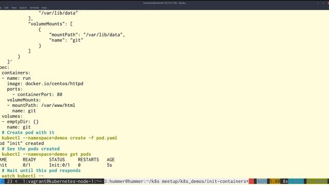 Kubernetes Init Containers смотреть онлайн