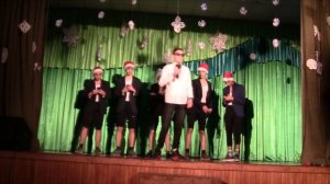 Новогодний вечер старшеклассников