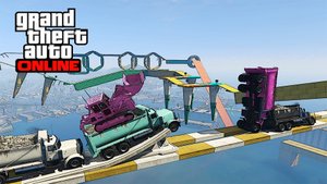 Токсичные паркуры в GTA V OnLine