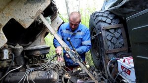 Газ-66 после длительного простоя
