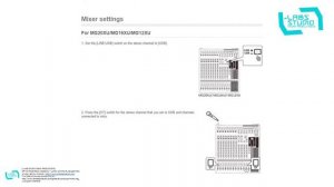 YAMAHA - MG Series (XU Model) - How to connect MIXER to PC with USB - For MG20XU/MG16XU/MG12XU