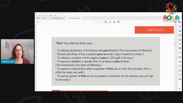Community Spanish: Repaso - Por y Para (II) смотреть онлайн