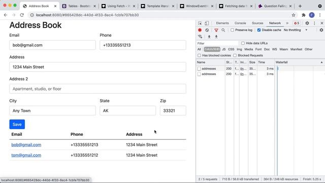 Java Crash Course: Full Stack - Update Address on the Server смотреть онлайн