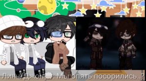 ×Реакция Линча, Джона, Мистера Болтена на себя×●×Gacha club×It's Palona×