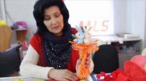 Мастер-класс. Букет из игрушек на сизалевом каркасе