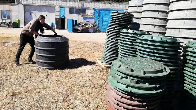 Монтаж полимерпесчаного колодца смотреть онлайн