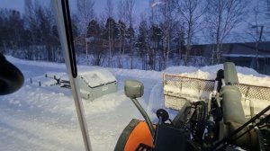 Уборка снега, немного о зарплате, кратко о условиях труда в Финляндии. Работа и жизнь в Финляндии