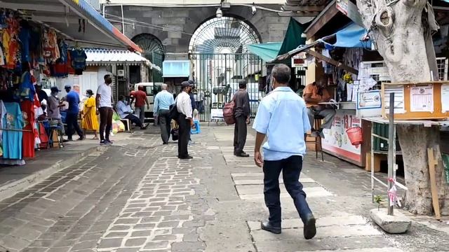 Market Port Louis, Mauritius island смотреть онлайн