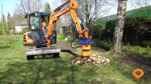 DIPPERFOX SC400 - ГРИНДЕР для ЭКСКАВАТОРОВ 2.6 ТОННЫ. ИЗМЕЛЬЧИТЕЛЬ / КРОШИТЕЛЬ ПНЕЙ / КОРЧЕВАТЕЛЬ