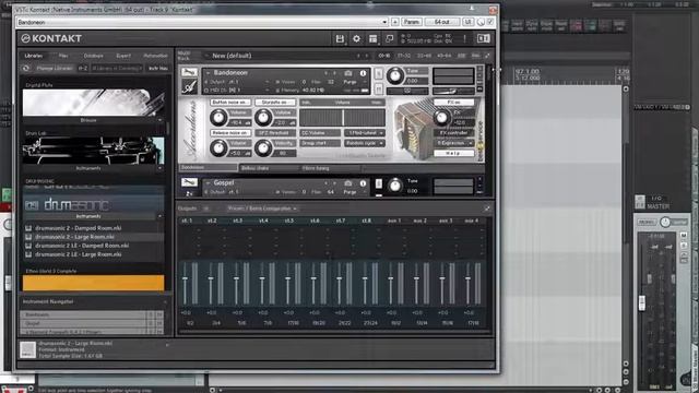 Kontakt Reaper routing смотреть онлайн