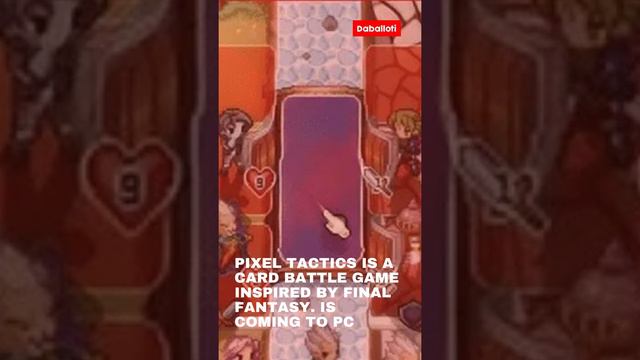 Pixel Tactics is a card battle game inspired by Final Fantasy. Is coming to PC смотреть онлайн