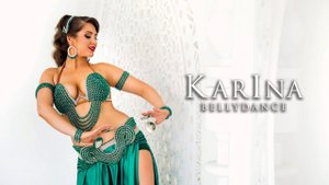 ♪♫ KARINA MELNIKOVA ♪♫ Golden era bellydance "Mn Albi"