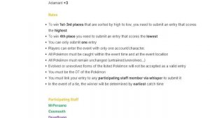 Nosepass Catch Event (PokeMMO Official Event)