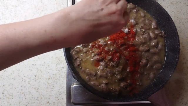 Вкусные, сочные куриные сердечки за 5 минут!!!