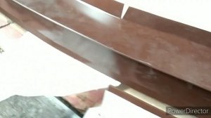 Жестяные работы .Радиусный отлив.