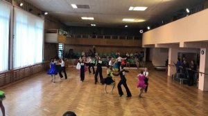 Ю1 6 танцев 1/2 финала Латина Джайв Турнир 21.05.2017