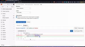 Git Tutorial #3 Merge Request