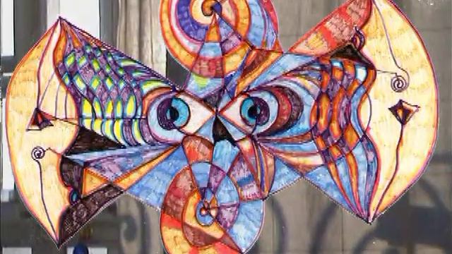 Константин Кедров. Рисунки, картины смотреть онлайн