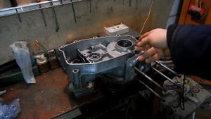 Коленвал ява 638. Установка в картер