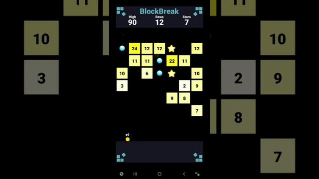 Block Break gameplay