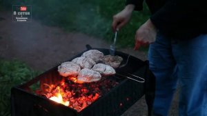 Куриные бёдрышки на решётке. Готовим на мангале