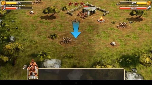 Battle Ages Campaign 2 Rolling Stones With 3 Stars смотреть онлайн
