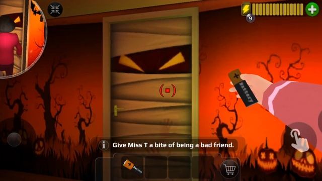 Scary Teacher 3D special Chapter Dark place of unlucky /foot scares walkthrough