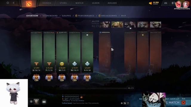 MidOne Порвал Врагов под Фонтаном | Топ моменты дота 2