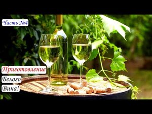 Приготовление Белого вина. Вино из Цитронного Магарача. Часть №4