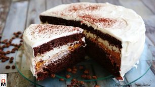 Торт «КАПУЧИНО» со вкусом шоколада |  Cappuccino cake recipe