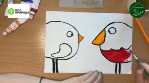 Мастер-класс «Рисунок. Птички»