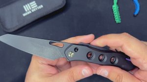 WE Knife Vision R первые впечатления и быстрый обзор