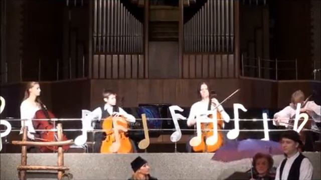 Детский ансамбль виолончелистов