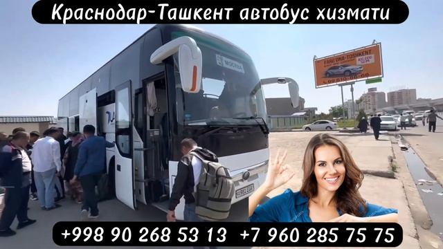 Краснодар Ташкент автобус #краснодар #ташкент #автобус
