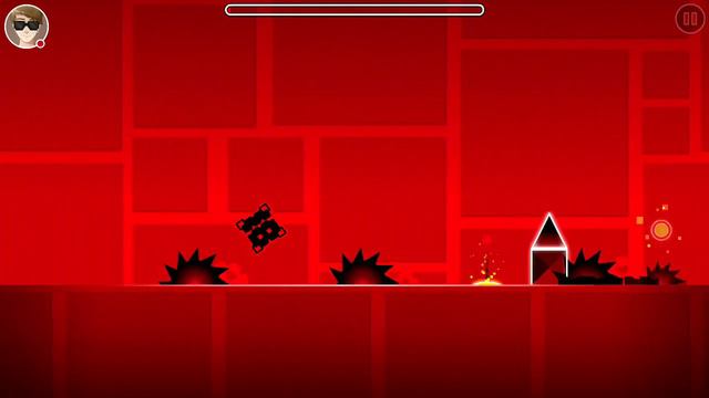 Прохождение игры "Geometry Dash". (10-12 уровня пройдено) смотреть онлайн
