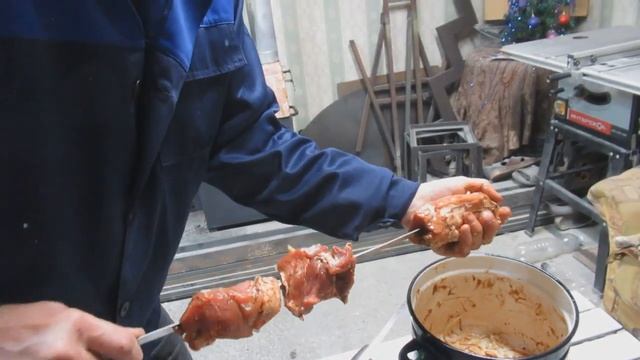 Печка мангал в гараж