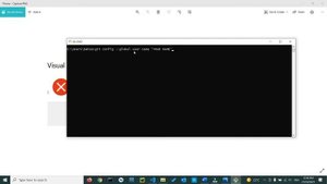 How to fix Git error in VS code - 'Make sure you configure your 'user.name' and 'user.email' in git