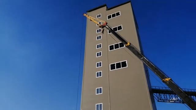 KOMATSU lw250-3 Работа с гуськом смотреть онлайн