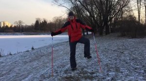 Разминка перед Скандинавской ходьбой (ENG SUB)
