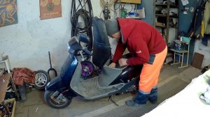 Honda Lead HF-05 - нет зарядки