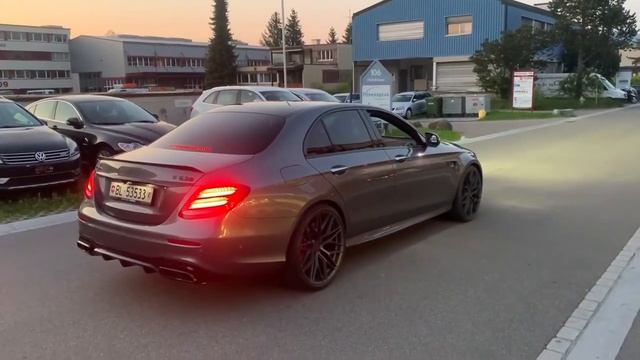 Е63s AMG Launch Control смотреть онлайн