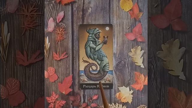 Для начинающих. Таро безумной луны .Карты двора. Рыцарь Кубков.